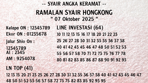 Prediksi Hongkong
