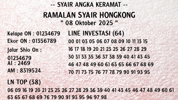 Prediksi Hongkong