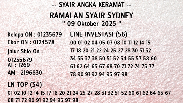 Prediksi Sydney